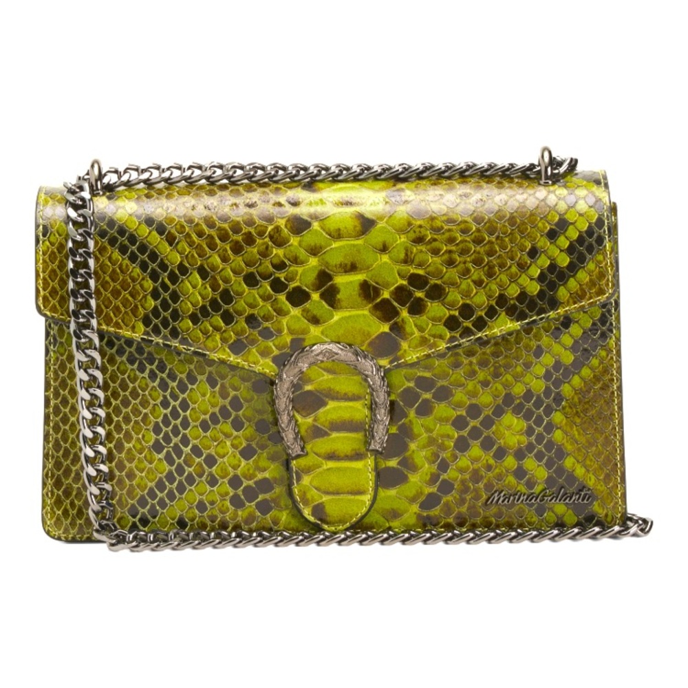 Marina Galanti Classic Croc Leather Purse